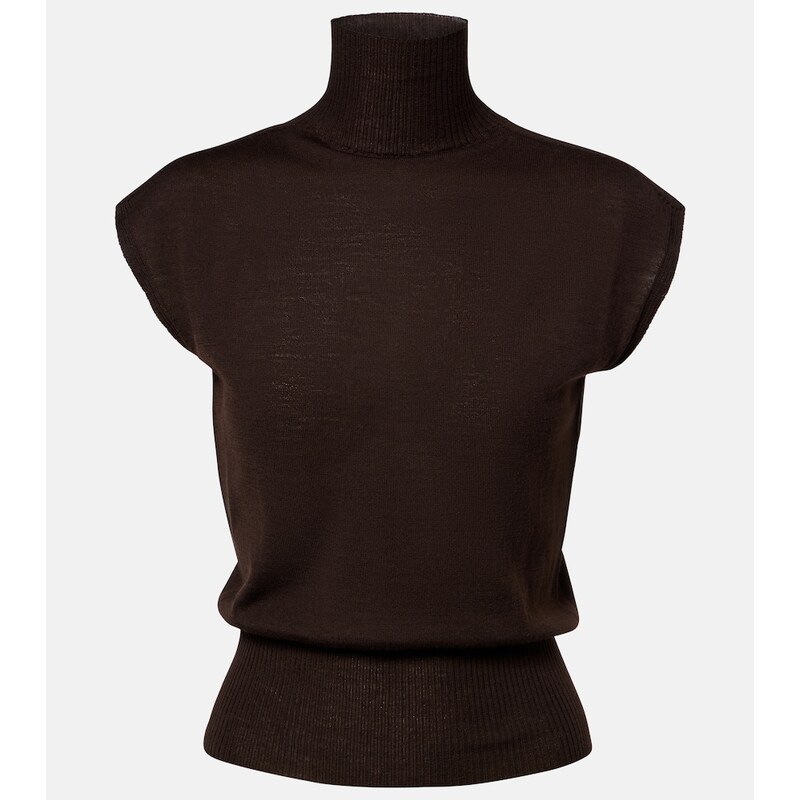 Rick Owens Virgin wool turtleneck sweater