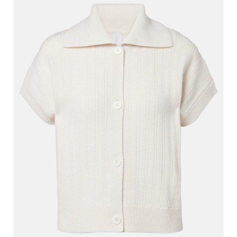 Eleventy Wool and cashmere polo shirt