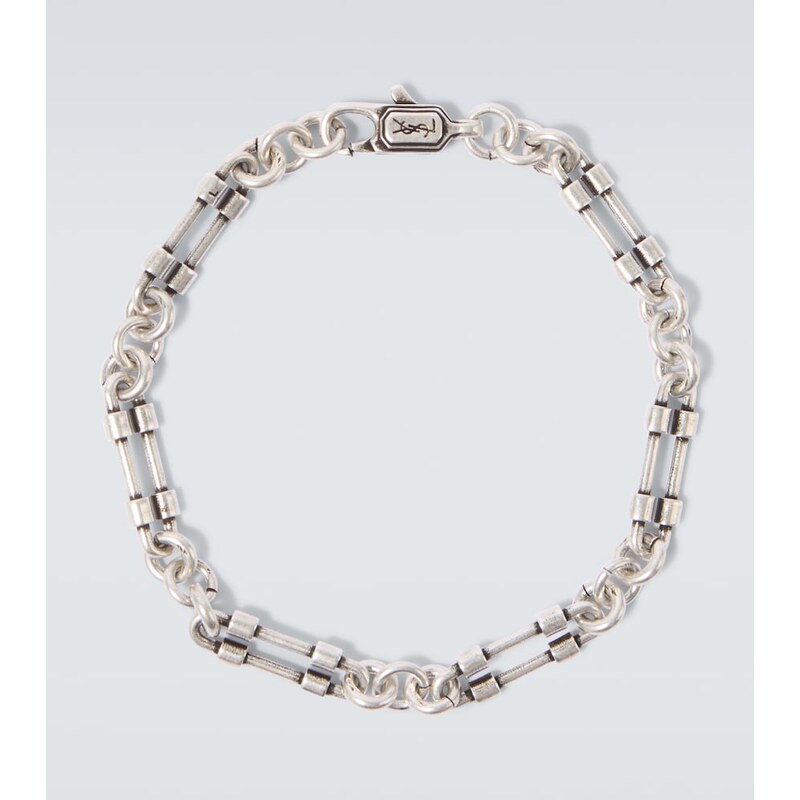 Saint Laurent Cassandre chain bracelet