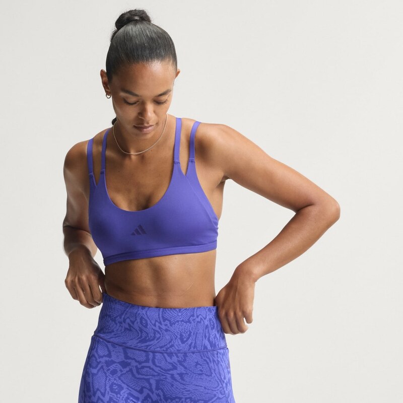 Adidas Podprsenka slehkým zpevněním Optime Workout Strappy
