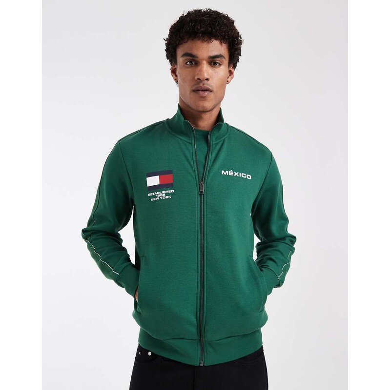 Tommy Hilfiger World Cup track jacket in green