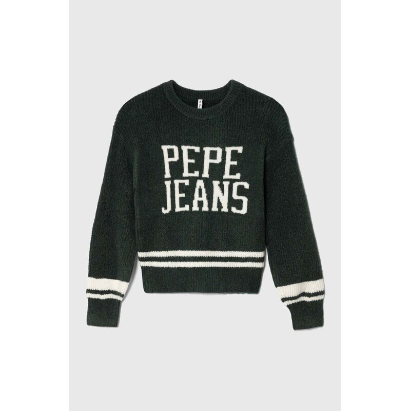 Pepe Jeans Dětský svetr s příměsí vlny Pepe Jeans