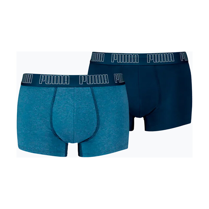 Pánské boxerky PUMA Everyday Trunk 2 pairs light blue melange