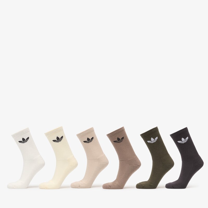 adidas Originals Ponožky adidas Trefoil Crew Sock Cushion 6-Pack
