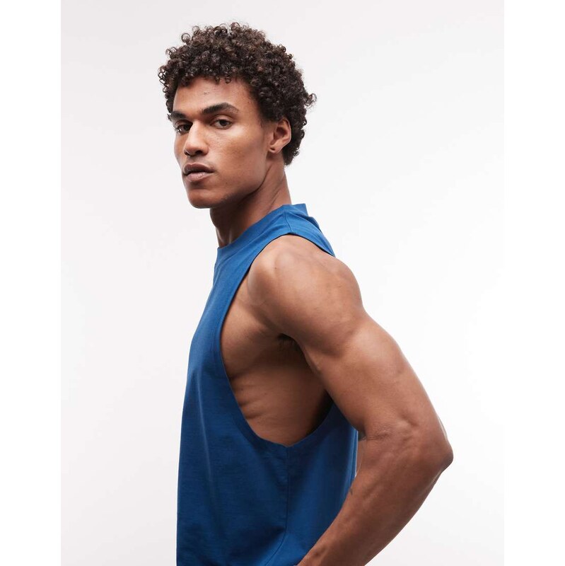 4505 Icon cotton drop armhole training vest with quick dry