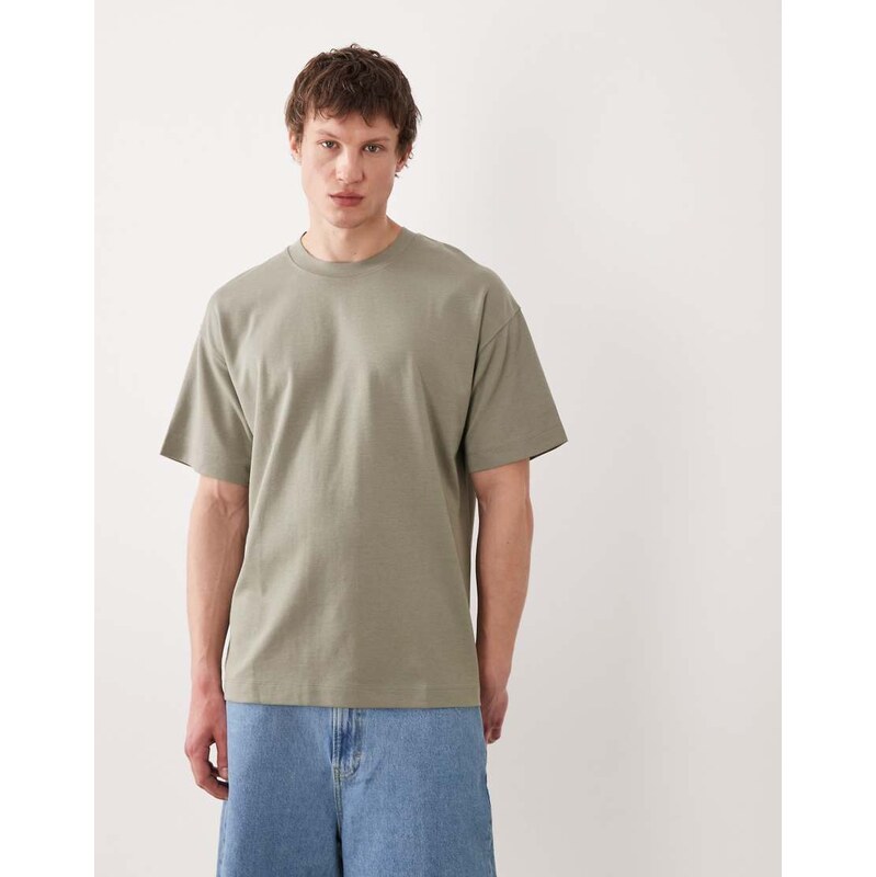 Jack & Jones oversized t-shirt in dark green