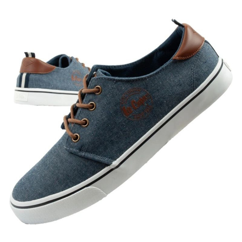 Lee Cooper sportovní obuv pánské trenéři módní denim pohodlné