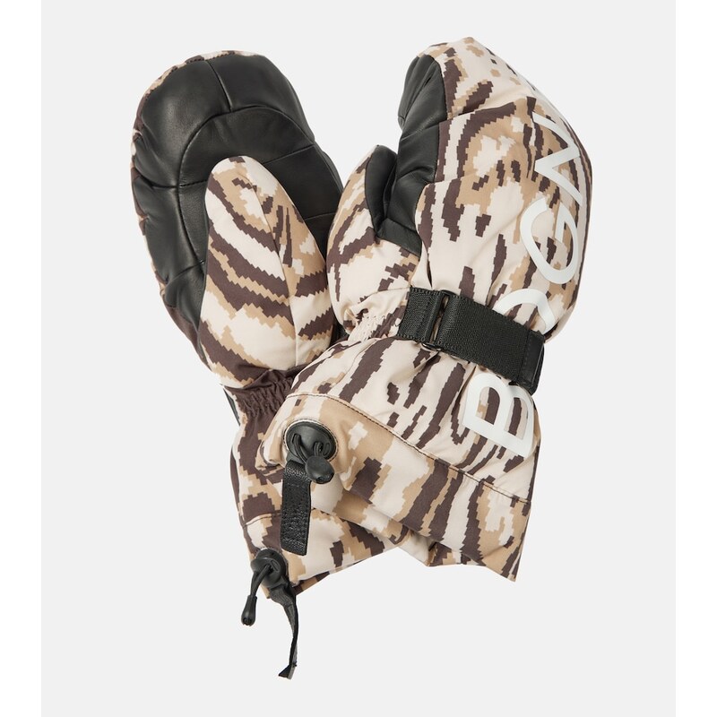 Bogner Orella printed ski mittens