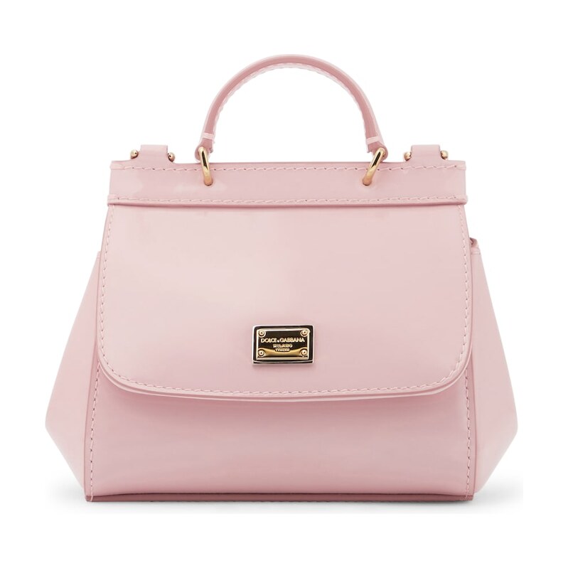 Dolce&Gabbana Kids Sicily Mini patent leather crossbody bag