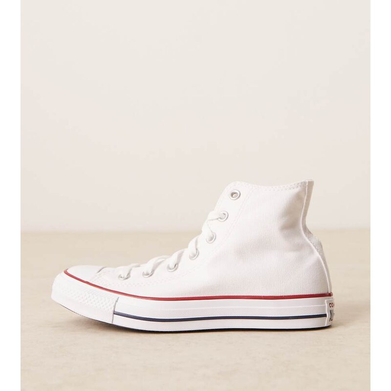 Converse Chuck Taylor All Star Hi Wide Fit trainers in white