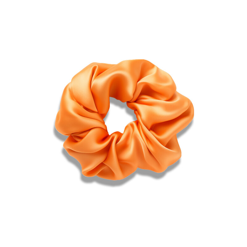 Pilō Pilō | Silk Hair Ties - Pop of Orange hedvábná gumička do