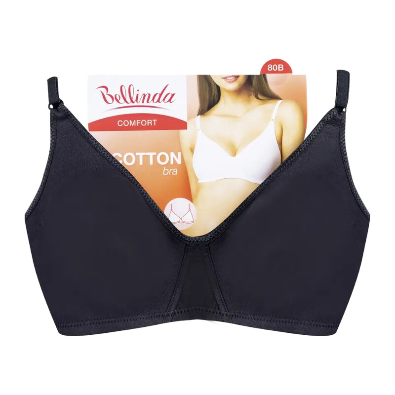 Bellinda Podprsenka Cotton černá 80B