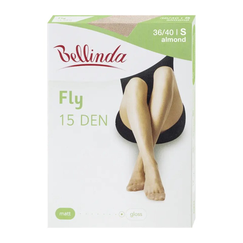 Bellinda Punčochové kalhoty Fly almond 15 DEN vel. S 36/40