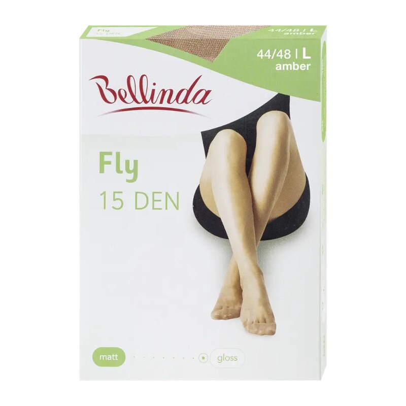 Bellinda Punčochové kalhoty Fly amber 15 DEN vel. L 44/48