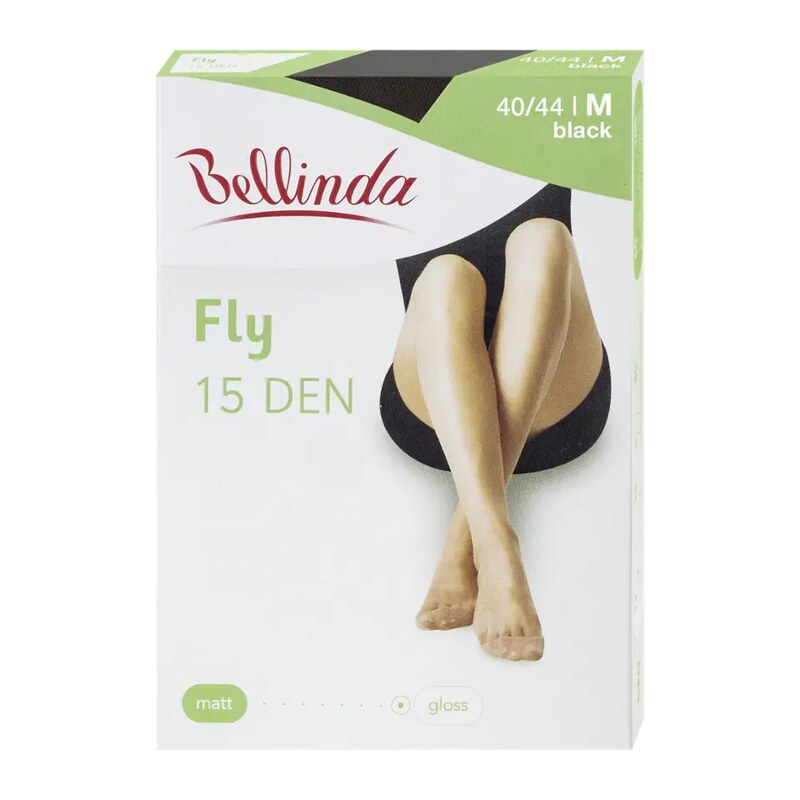 Bellinda Punčochové kalhoty Fly černé 15 DEN vel. M 40/44