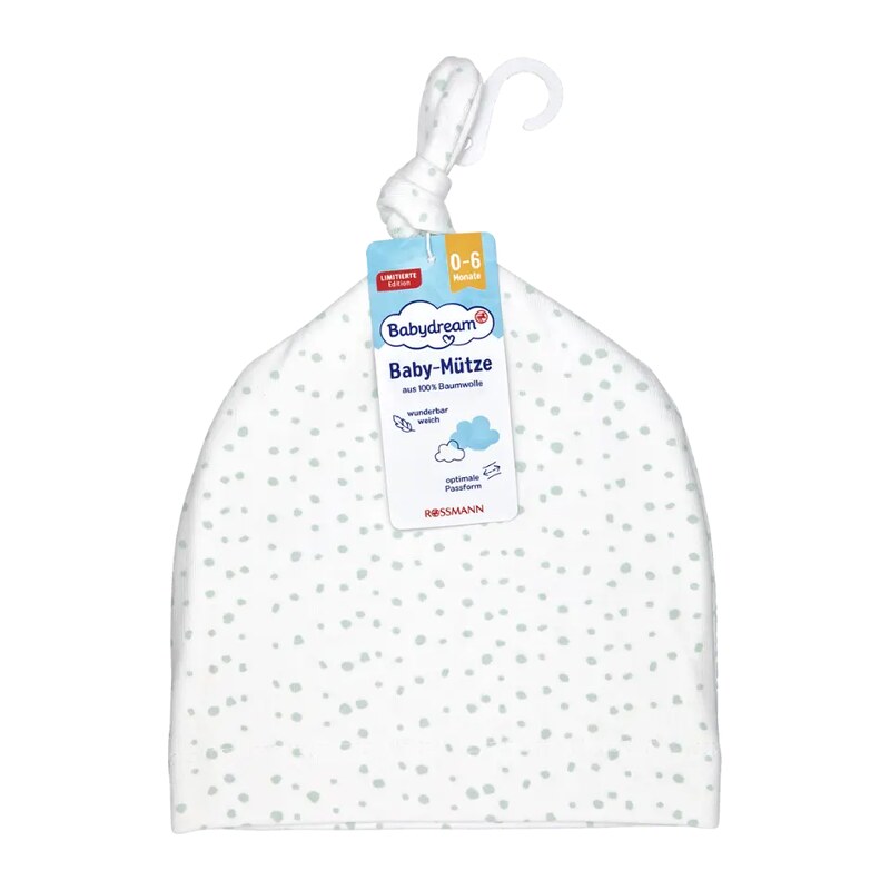 Babydream Dětská čepička vel. 0 - 3 měsíců, různé druhy