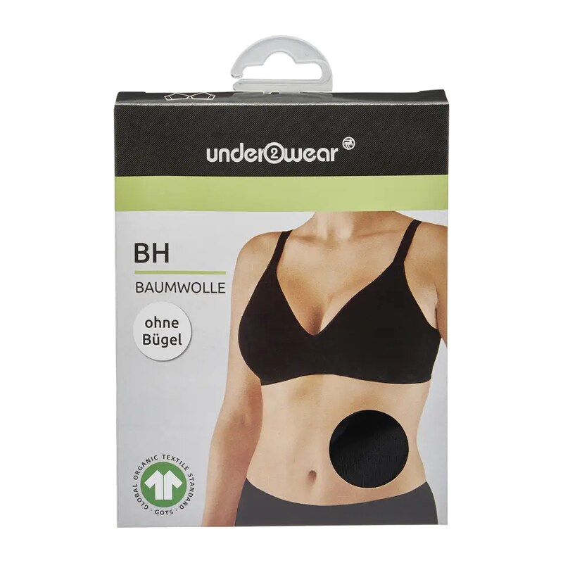under2wear Podprsenka černá 90C