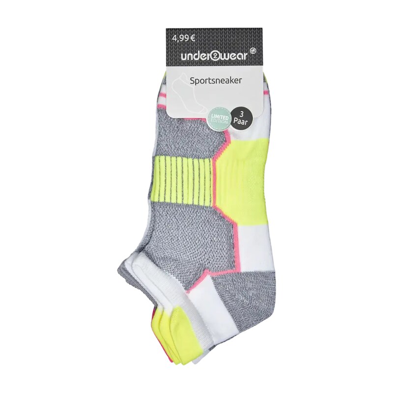 under2wear Sportovní ponožky 3pack krátké 35/38