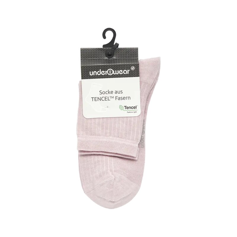 under2wear Ponožky TENCEL růžové 35/38