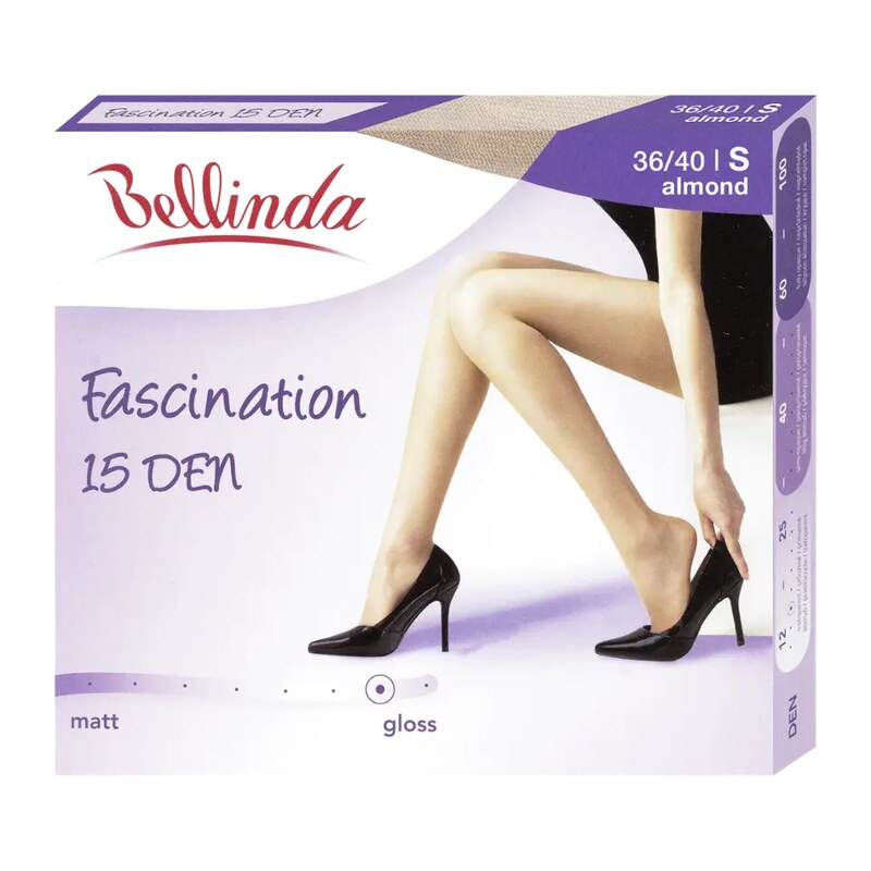 Bellinda Punčochové kalhoty Fascination almond 15 DEN