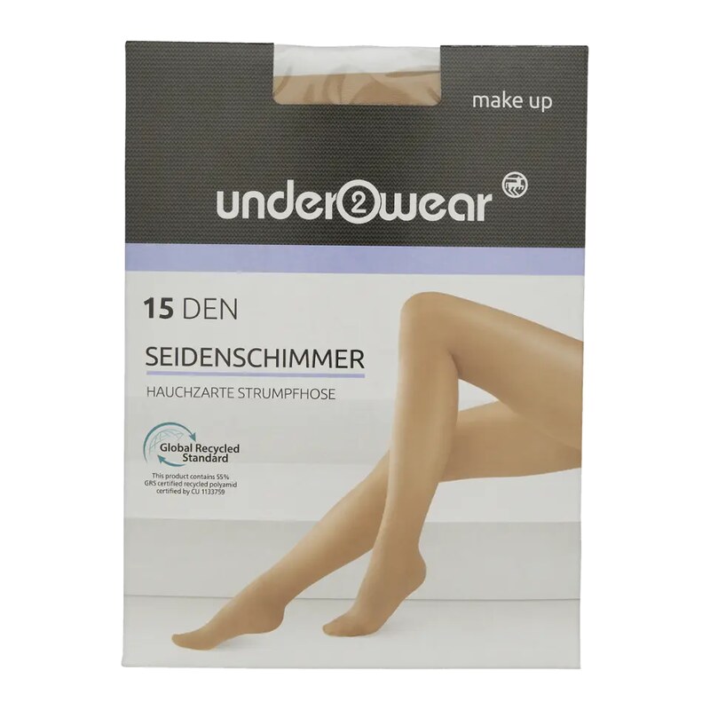 under2wear Punčochové kalhoty tělové 15 DEN