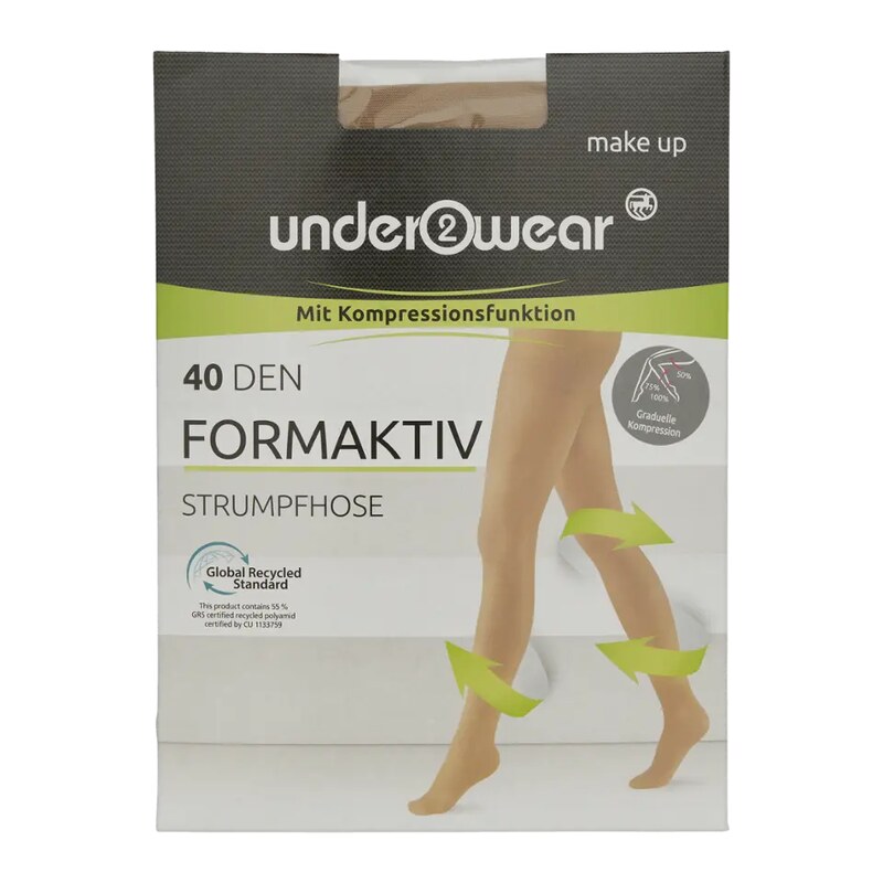 under2wear Punčochové kalhoty tělové 40 DEN