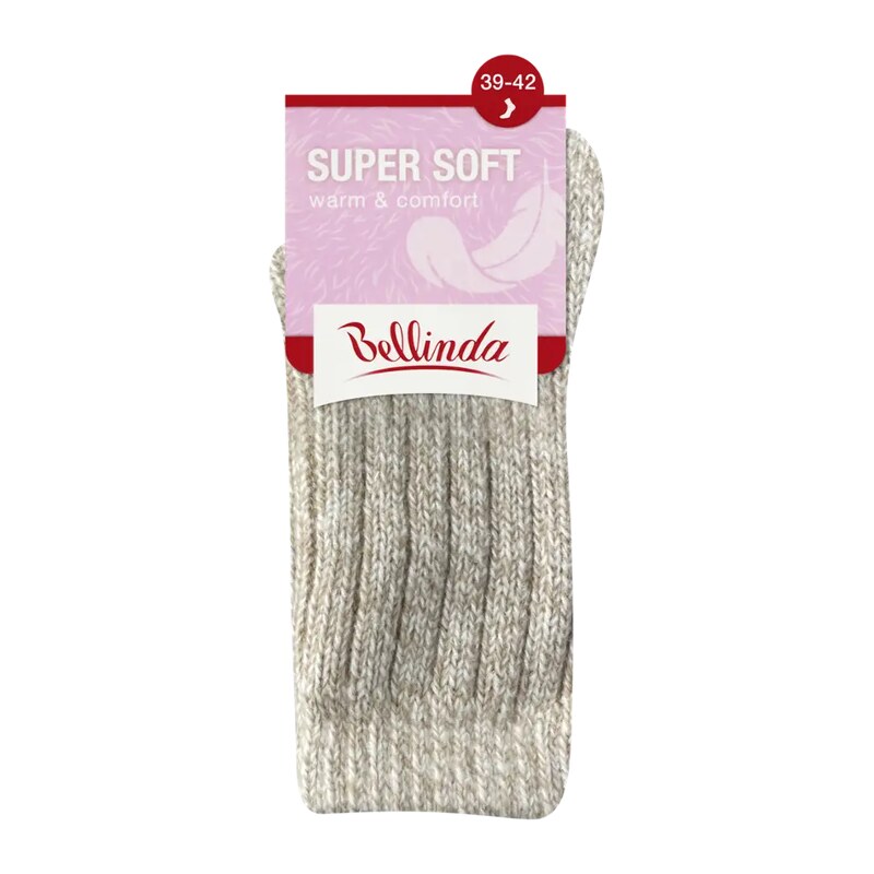 Bellinda Dámské ponožky Super Soft béžové 39/42