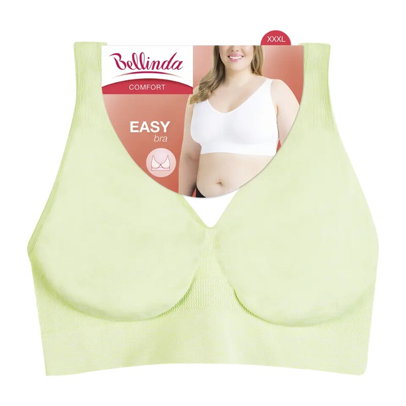 Bellinda Podprsenka Easy limetková XXXL