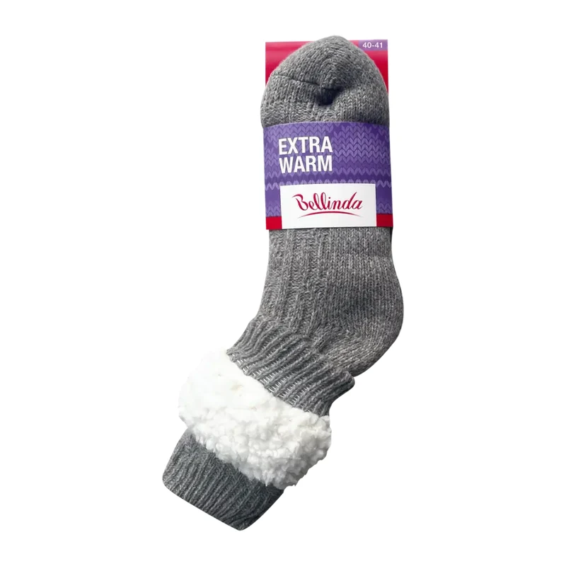 Bellinda Ponožky Extra Warm, světle šedé 40/41