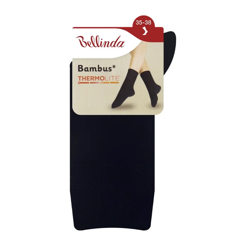 Bellinda Dámské ponožky Thermolite černá 35/38