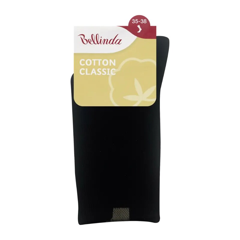 Bellinda Dámské ponožky Classic Cotton, černé 35/38