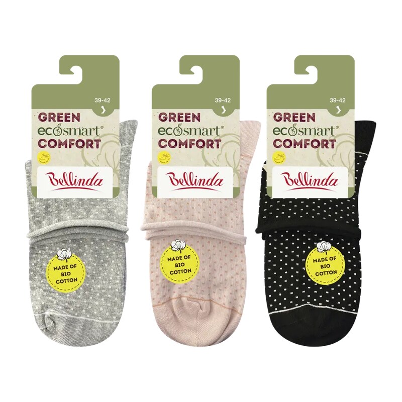 Bellinda Dámské ponožky Green EcoSmart Comfort 39/42