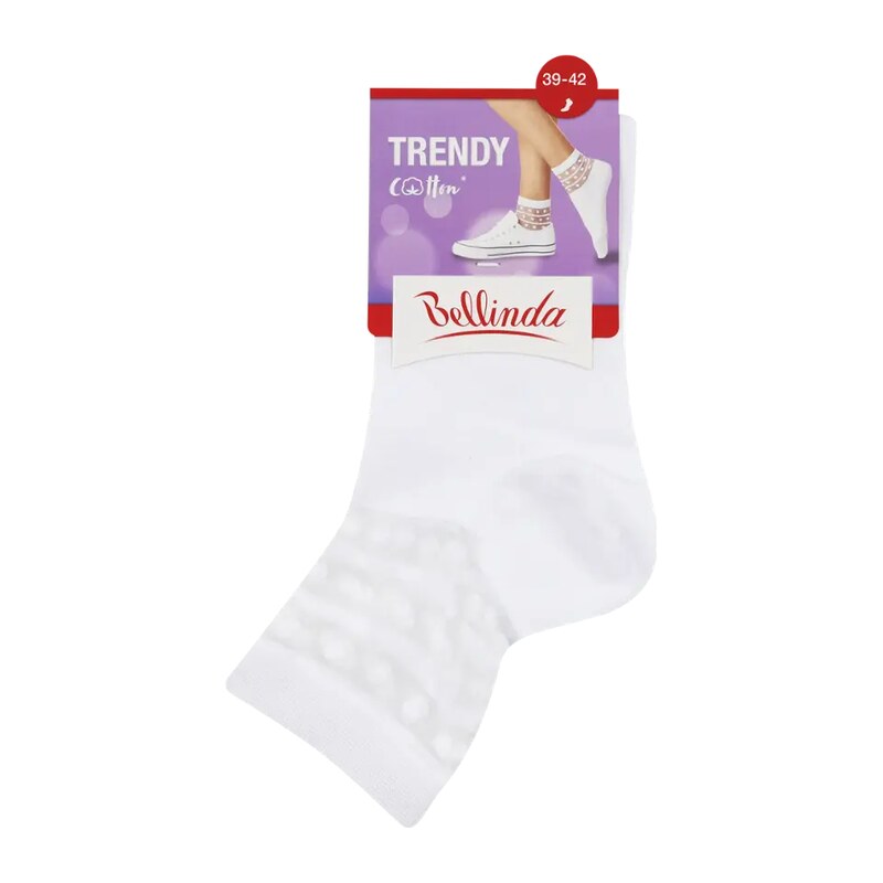 Bellinda Dámské ponožky Trendy Cotton, bílé 39/42