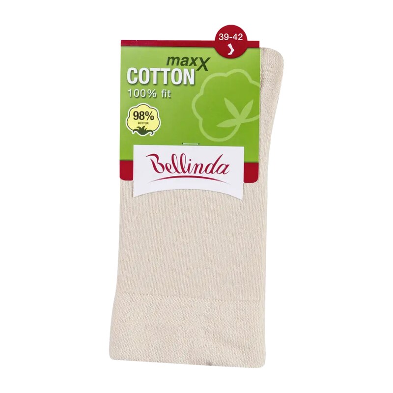 Bellinda Dámské ponožky Cotton Maxx, béžové 39/42