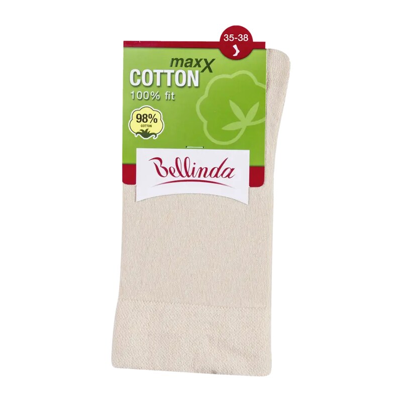 Bellinda Dámské ponožky Cotton Maxx, béžové 35/38