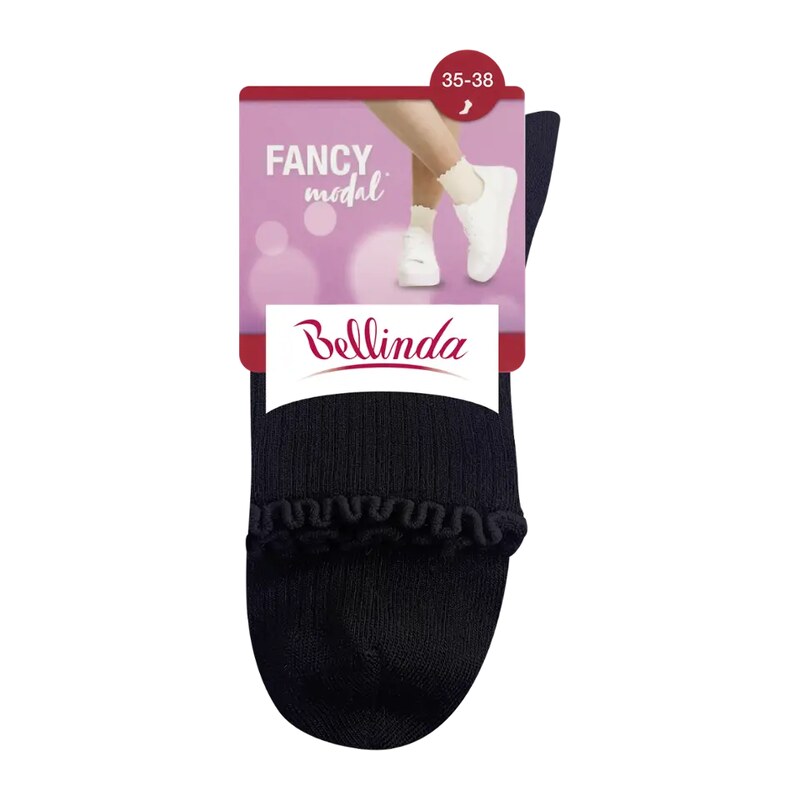 Bellinda Ponožky Fancy Modal, černé 35/38
