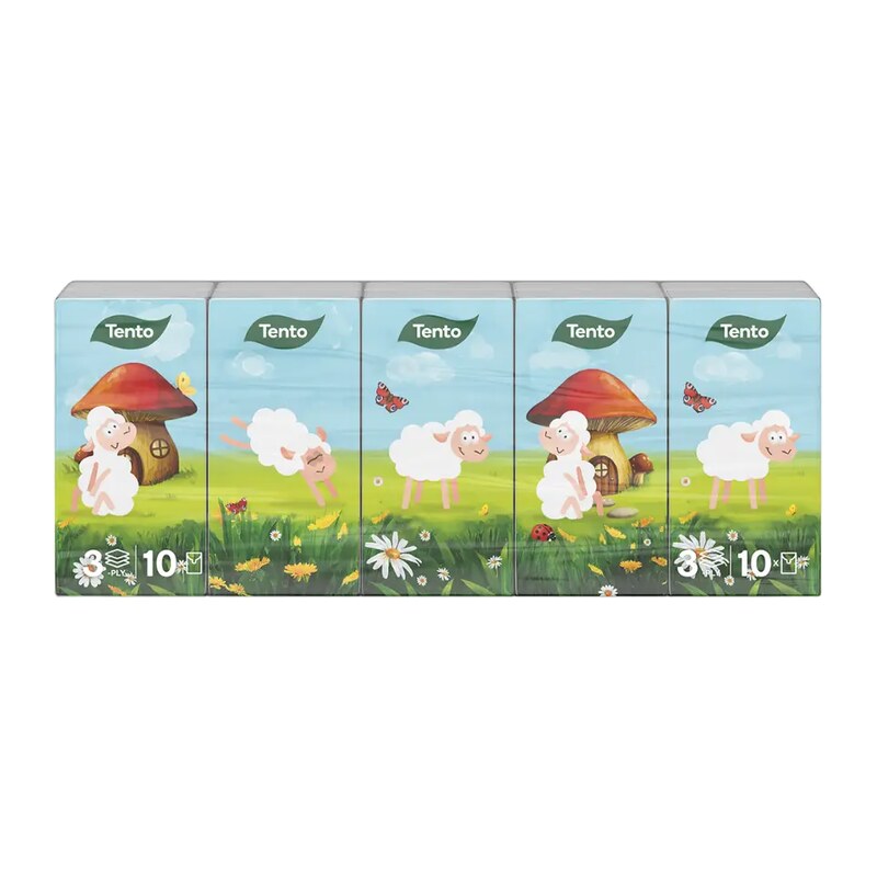 Tento Hygienické kapesníky 2vrstvé 10 ks