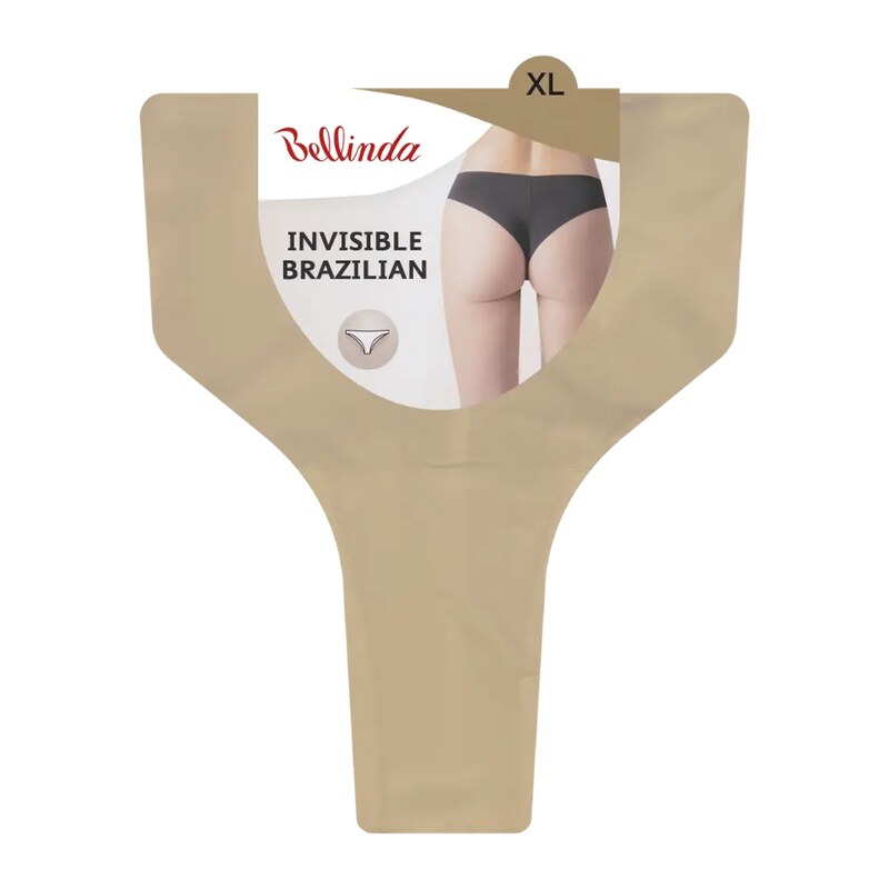 Bellinda Dámské kalhotky Invisible Brazilian tělové vel. XL