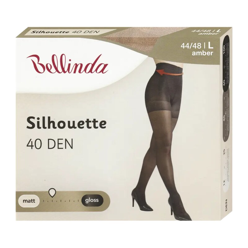 Bellinda Punčochové kalhoty Silhouette Amber 40 DEN vel. L 44/48