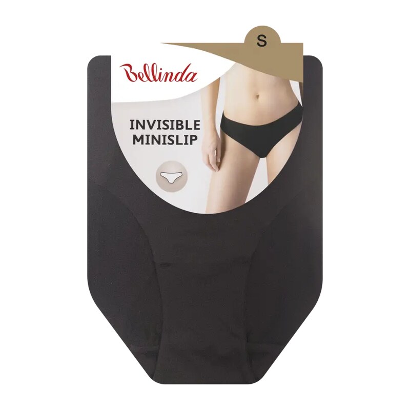 Bellinda Dámské kalhotky Invisible Minislip černé vel. S