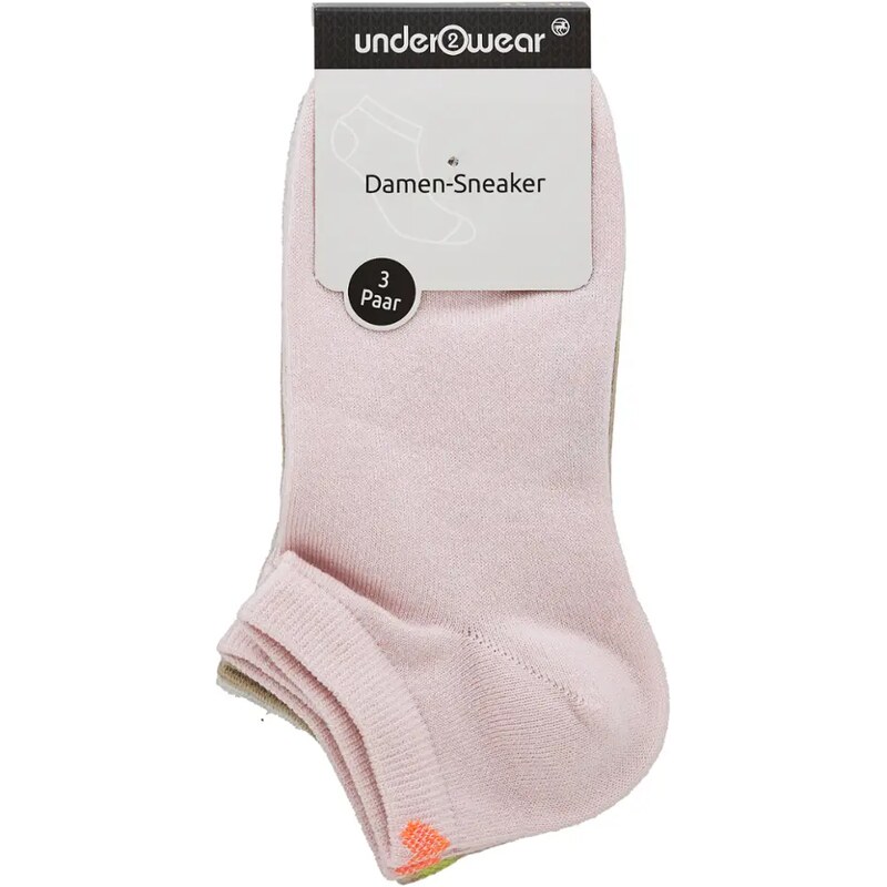 under2wear Ponožky Sneaker 3pack vel. 35/38 3 ks