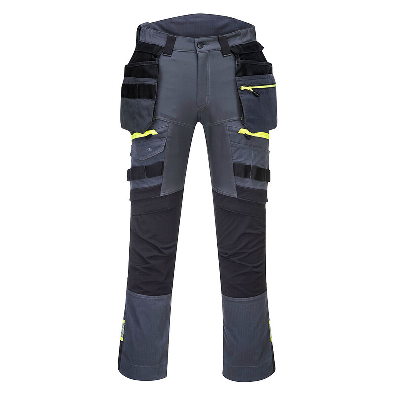 Pracovní kalhoty Portwest DX4 Holster DX440 - ocelově šedé