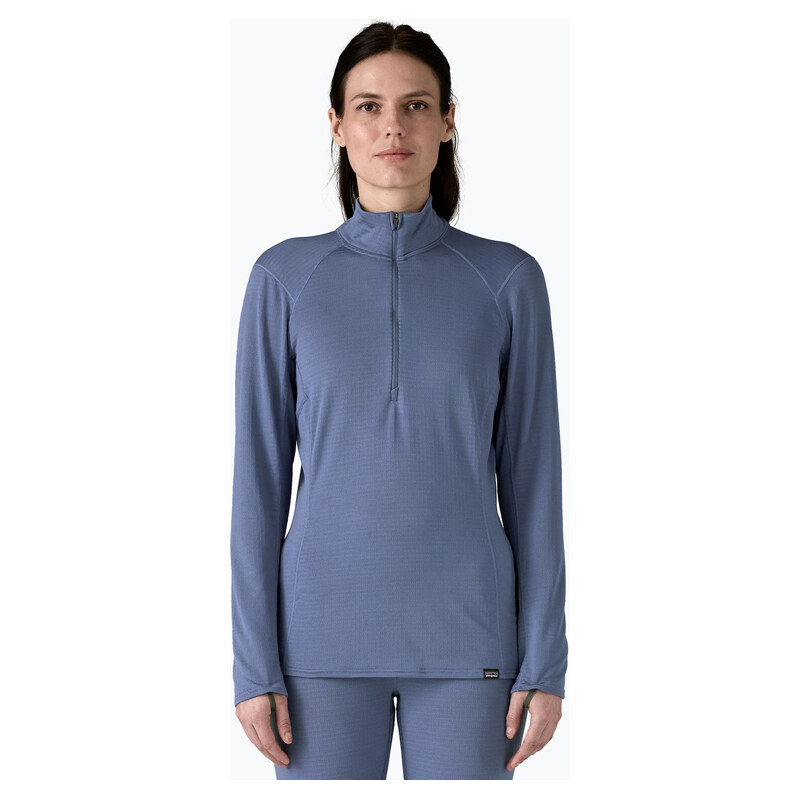Dámská mikina Patagonia Cap Termal Weight Zip Neck clement blue