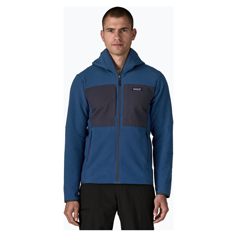 Pánská softshellová bunda Patagonia R2 TechFace Hoody clement