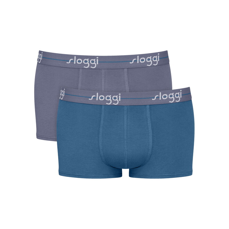 Boxerky sloggi men Start Hipster 2PACK BOX SEA BLUE LIGHT