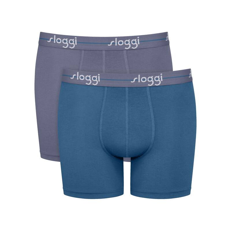 Kalhotky SLOGGI MEN START SHORT 2PACK BOX SEA BLUE LIGHT