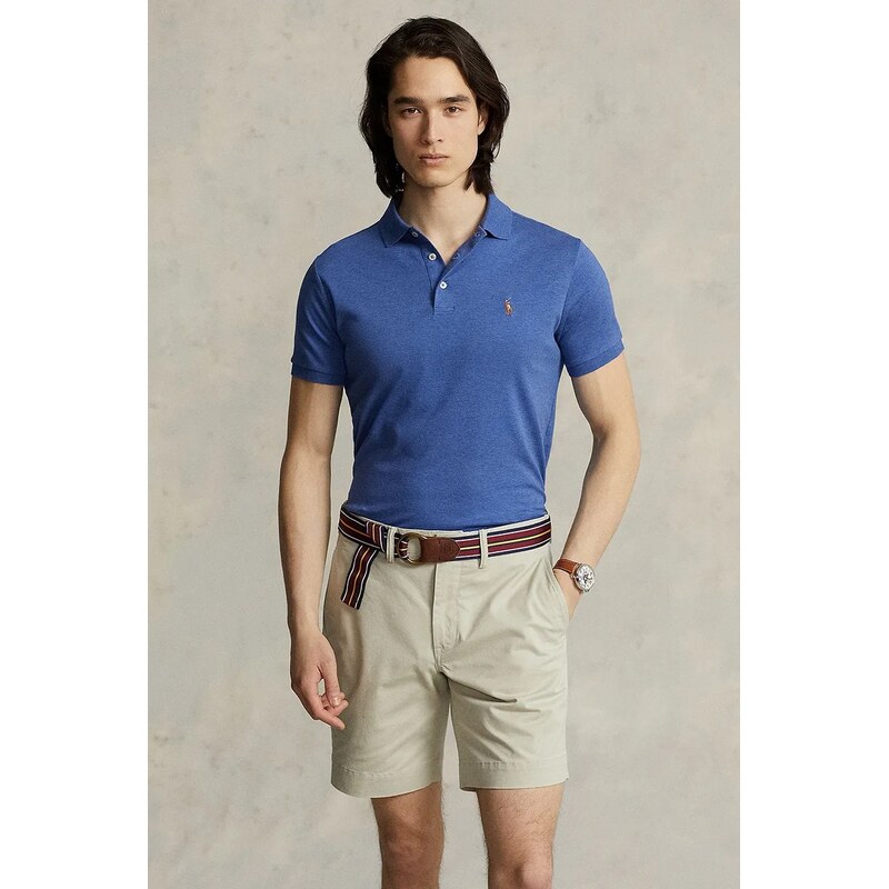 Polo Ralph Lauren Bavlněné polo tričko Polo Ralph Lauren