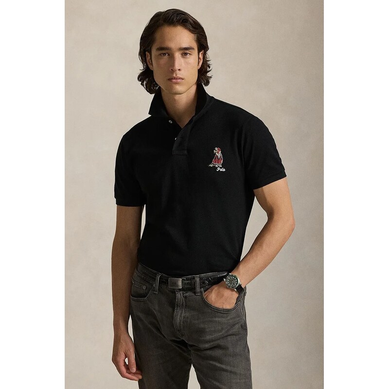 Polo Ralph Lauren Bavlněné polo tričko Polo Ralph Lauren