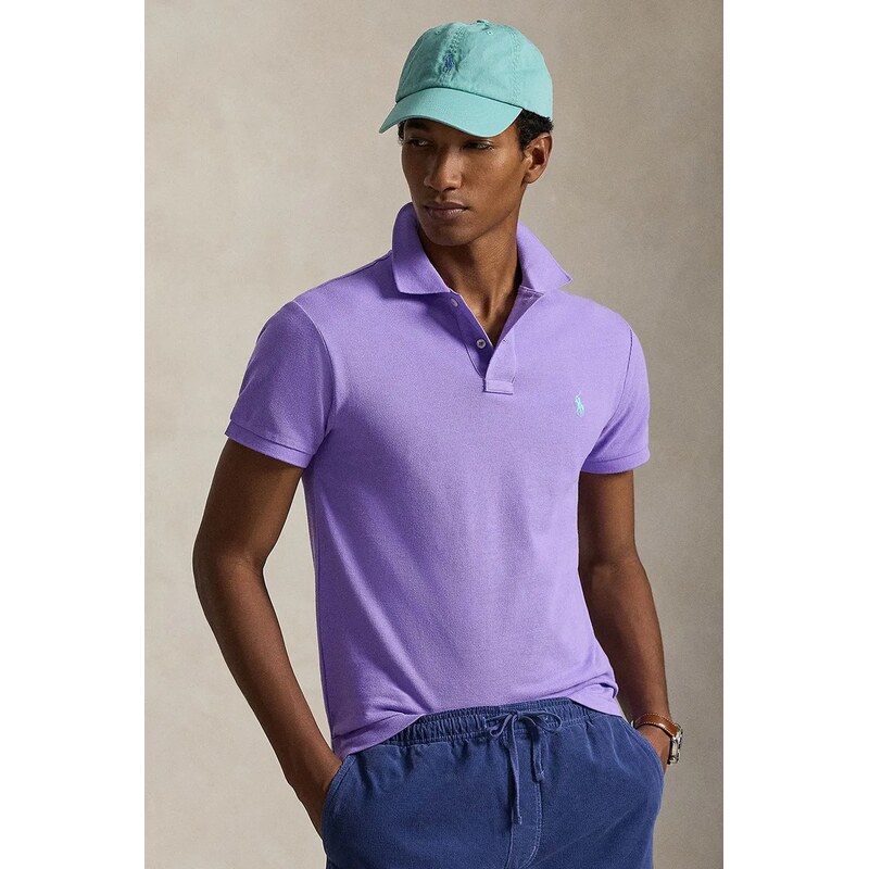 Polo Ralph Lauren Bavlněné polo tričko Polo Ralph Lauren