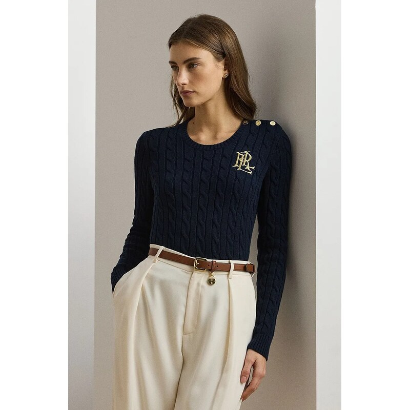 Lauren Ralph Lauren Bavlněný svetr Lauren Ralph Lauren